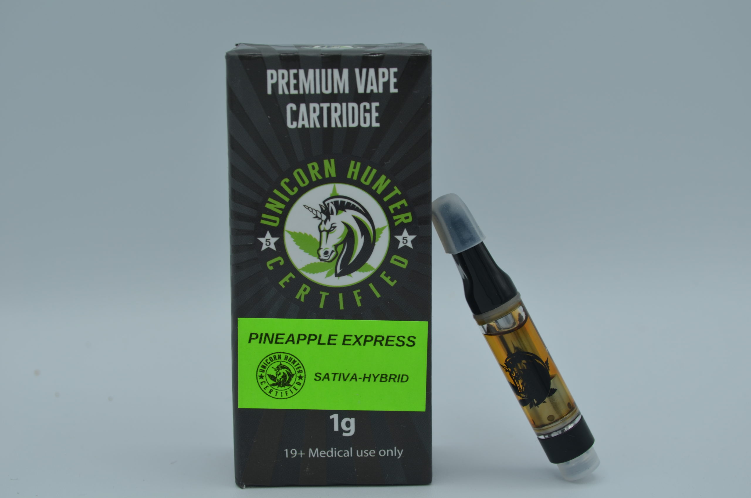 Unicorn Hunter | Pineapple Express Sativa Hybrid Vape Cartridge 1ml ...