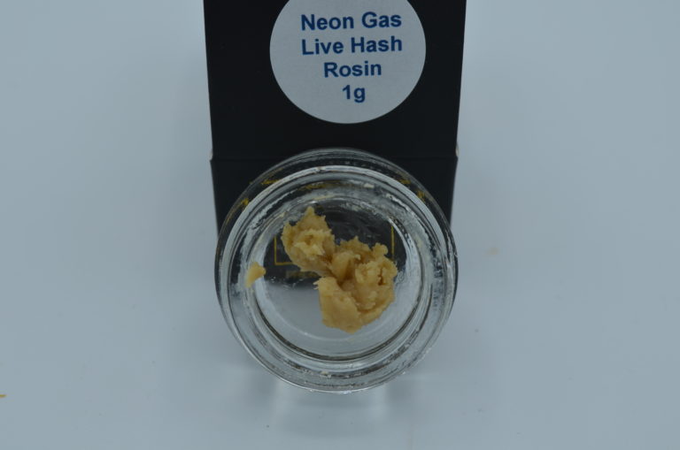 HASH ROSIN Neon Gas THC HERBALIST