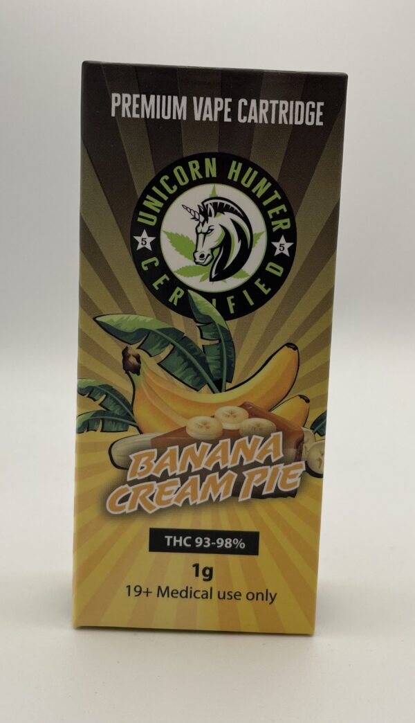 Unicorn Hunter | Banana Cream Pie | Vape Cartridge 1ml