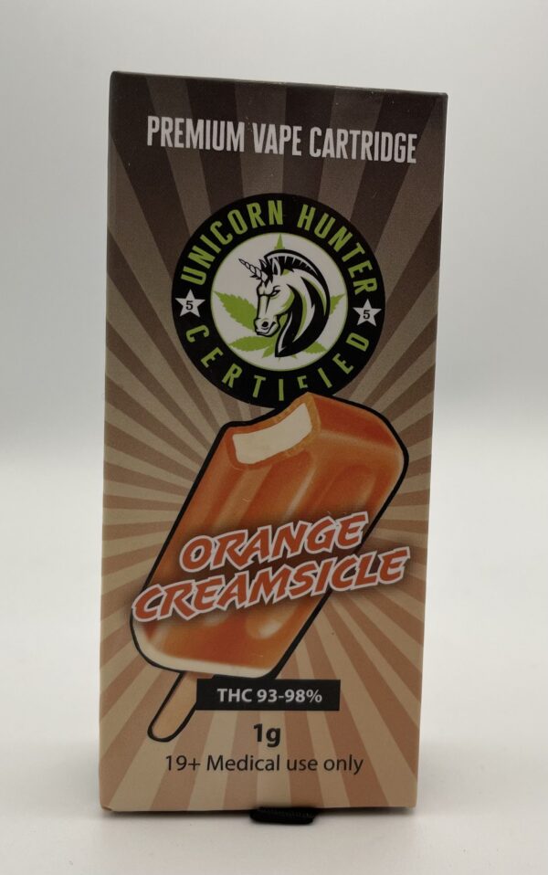 Unicorn Hunter |  Orange Creamsicle Vape Cartridge 1ml