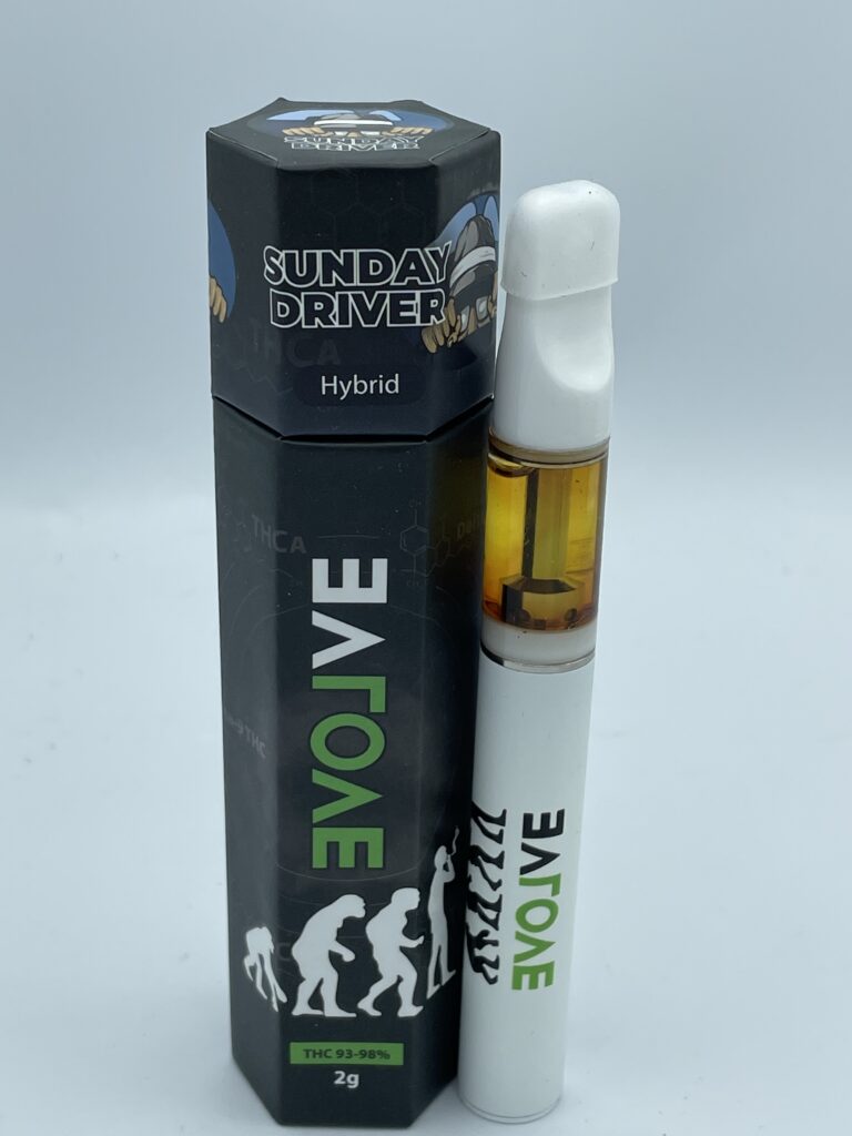 EVOLVE Sunday Driver Disposable Vape Pen 2 g THC HERBALIST