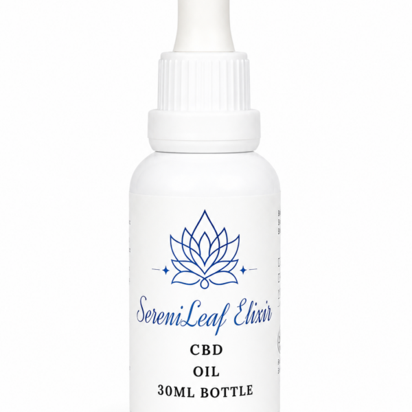 SereniLeaf 3000mg CBD Tincture 30mL CBD oil bottle