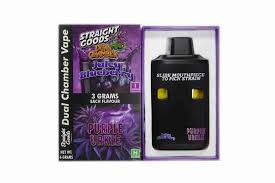 Straight Goods Supply Co. | Juicy Blueberry x Purple Urkle | Duel Chamber 6G Vape