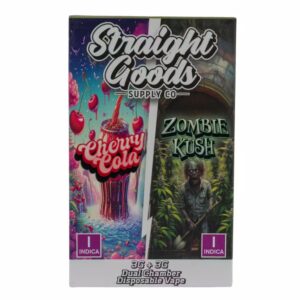 Straight Goods Supply Co. | Cherry Cola + Zombie Kush | Duel Chamber 6G Vape
