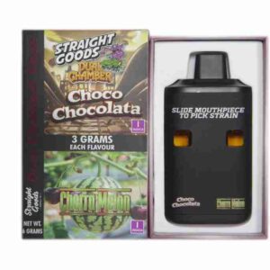 Straight Goods Supply Co. | Choco Chocolate + Cherra Melon | Duel Chamber 6G Vape