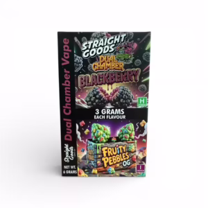 Straight Goods Supply Co. | Blackberry + Fruity Pebbles OG | Duel Chamber 6G Vape