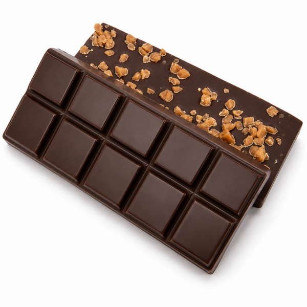 Erica's Edibles Chocolate Toffee Bits 1000MG Distillate & RSO cannabis chocolate bar