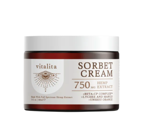 Vitalita 750mg CBD Sorbet Cream 120ml