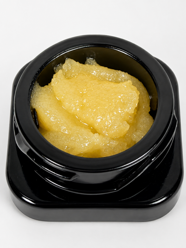 West Coast Cure Dragons Blood Live Resin 3.5G in black concentrate jar